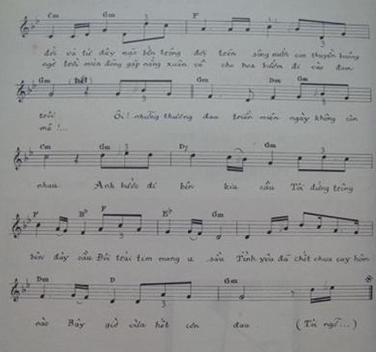 Sheet nhạc Vừa Hết Cơn Đau 2